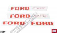 ''Ford 4000'' Decal Set (Preforce)