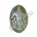 ÖN OVAL AMBLEM (KROM NİKEL SAC)