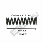 Spring-Gear Shift Rail (36.0 Mm Lng)