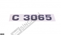 C 3065 ETİKET