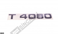 T 4080 ETİKET