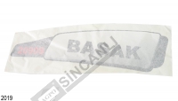 YAN YAZI ETİKETİ SOL