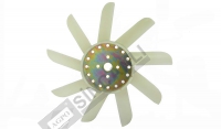 Fan Blade Plastic - 9 Blades, Steel Center