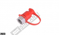 Male Coupler, Red