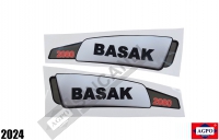 KAPORTA ETİKETİ YAZI SAĞ-SOL TAKIM