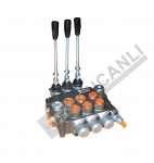 Triple Hydraulic Control Valve