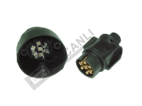 Trailer Socket & Plug 7 Pole