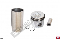 Piston, Ring, Liner Kit 106,5 mm, 35 pin