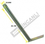 Drawbar Pin Short 26Cmx19 Mm 263 Mm