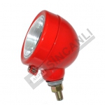 Front Head Lamp Small Type (Red) W/Bulb & Wiring