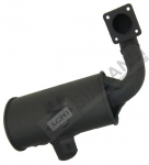 Silencer Vertical Oval Enamel