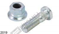 Stud & Nut Assy.-4X 4 F/Wheel 18/1.5x60 Mm