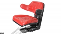 Seat W/Fwd & B.Adj.W/Arm Rest In Red