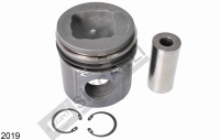 Piston W/Rings 100Mk38.10M. Pin 1004.4T/1004.6T En 