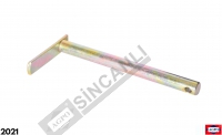 Drawbar Pin Short 22x19 Mm 220 Mm