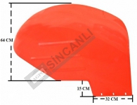 Wing Type Fender Welded Lh (34.5x17.5x32Cm)