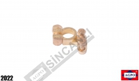 Battery Terminals (Positive) (+) Brass