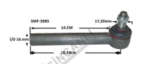 DİŞİ ROT KISA .HDSTK TİP 17,20x16/26x165.MM