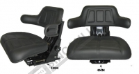 Seat W/Fwd & Adj. (Up And Down) In Black