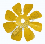 Fan Blade 8.Blade Steel Metal (Yellow)