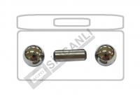 Ball & Lock Pin Set (Total 3. Pieces)