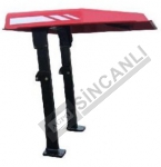 ÜST GÖLGELİK(ROPS)AYAKLI KIRMIZI GÖLGELİK TAKIM