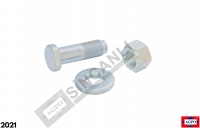 Rear Bolt W/Nut And Washer