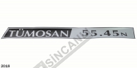ETİKET TÜMOSAN 55-45 N SAĞ