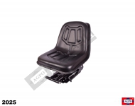 ÇANAK TİP SİYAH DERİ KOLTUK- DAR- İLERİ GERİ AYARLI KIZAK