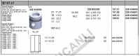 Piston Ford 107,21 Mm Rc+Sp Mq 64,2 36,50-Pin