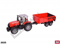 MASSEY FERGUSON 7480 TRAKTÖR & RÖMORK