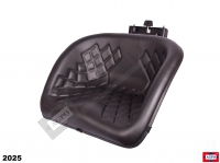 Bucket Type Seat W/Shock Absorber In Black & Red