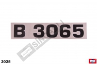 B 3065 ETİKET