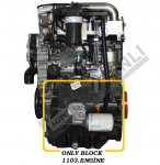 MOTOR BLOK 3.CYL. P.1103 ENG.