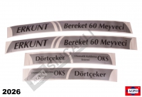 Decal-Rh, Lh Set