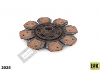 DEBRİYAJ DİSKİ YAYLI GÖBEK 8 PAD BRONZ
